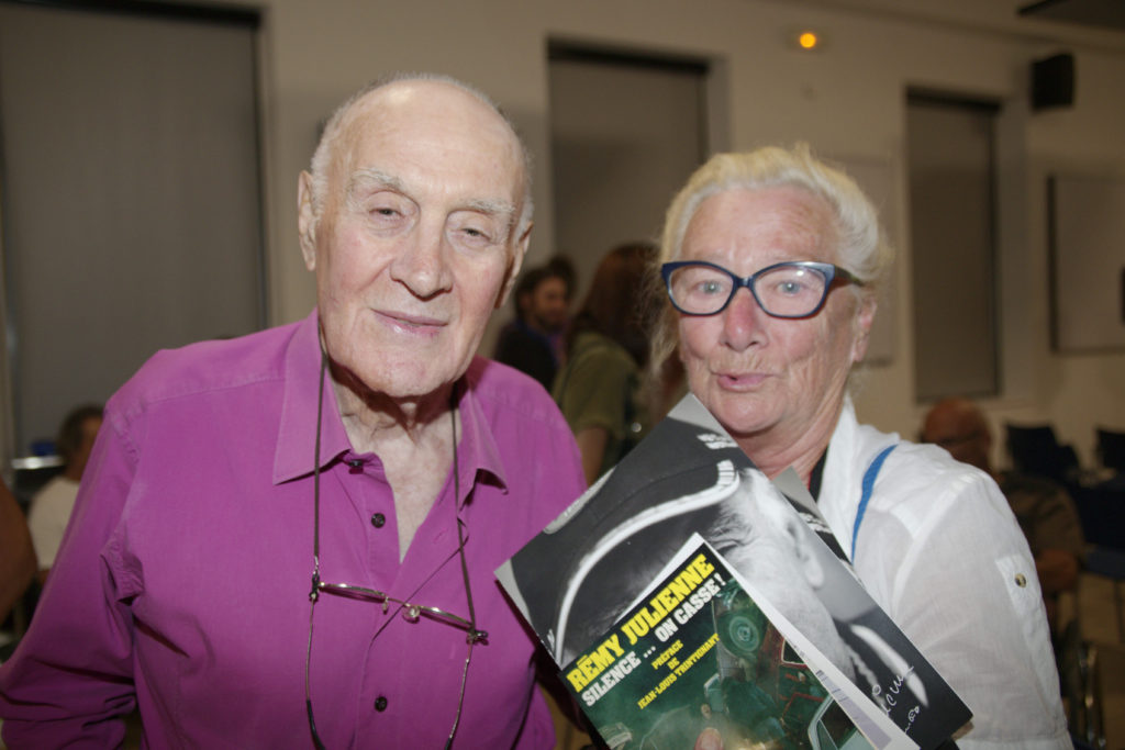 Master Class de Remy Julienne sur le metier de cascadeur et séance de dédicaces de livres à la Mediathèque F. Mitterrand de Sète lors de la 2nde journée du Sunsete Festival du Film de Sete