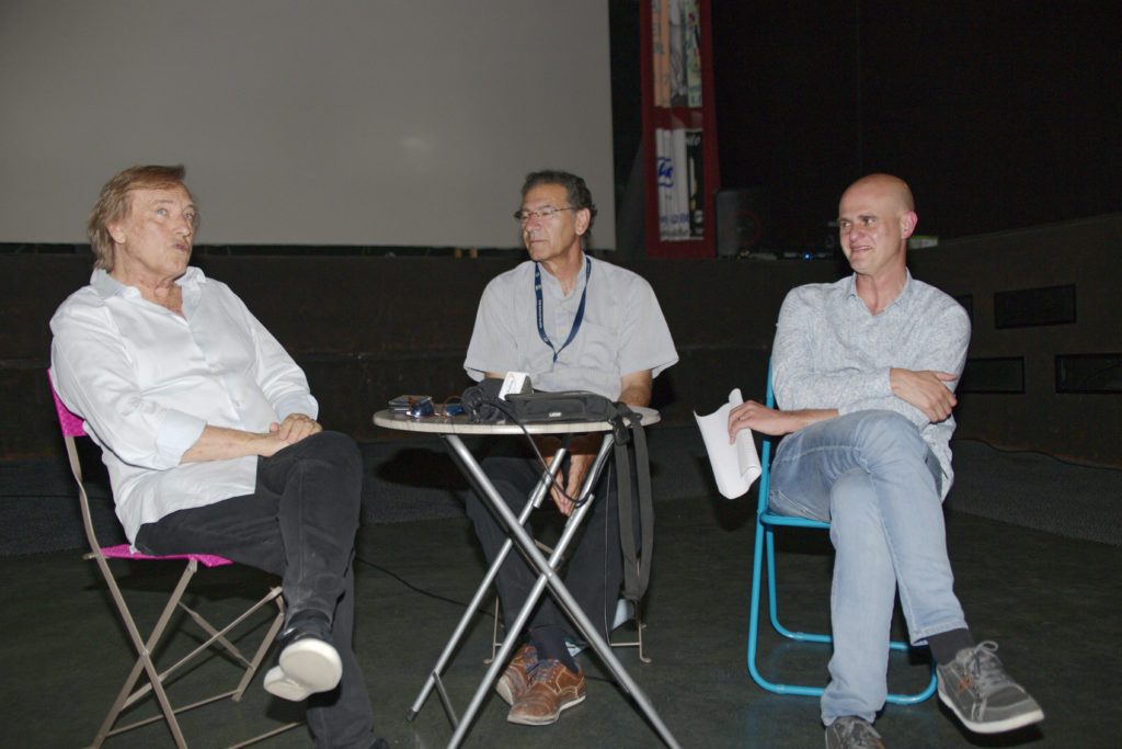 La Leçon de Cinema d'Alexandre Arcady et Séance de dédicace de livre au Comoedia à Sete avec Henri Cohen et Laurent Mesguich dans le cadre de la 2nd journée du Sunsete Festival du Film de Sete