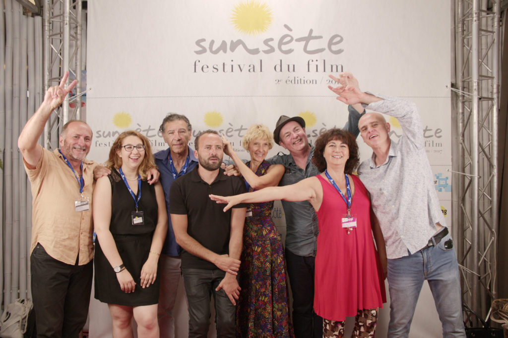 L'équipe du Sunsète Festival du film 2017