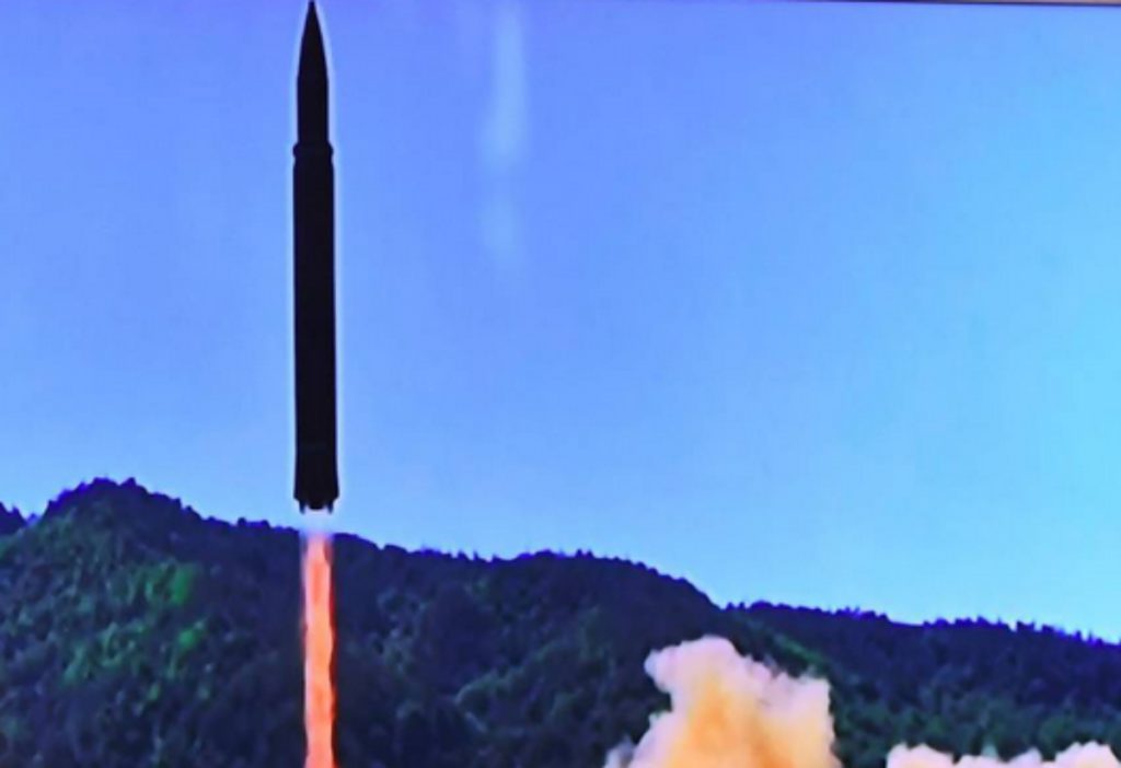 Tir de la Corée du Nord