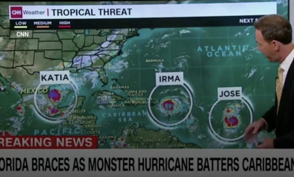 OURAGANE EN SEPTEMBRE 2017