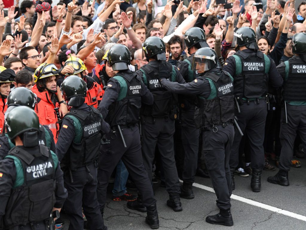 Independence Referendum Takes Place In Catalonia