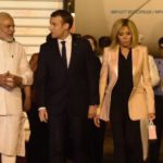macron et brigide , Narendra Modi