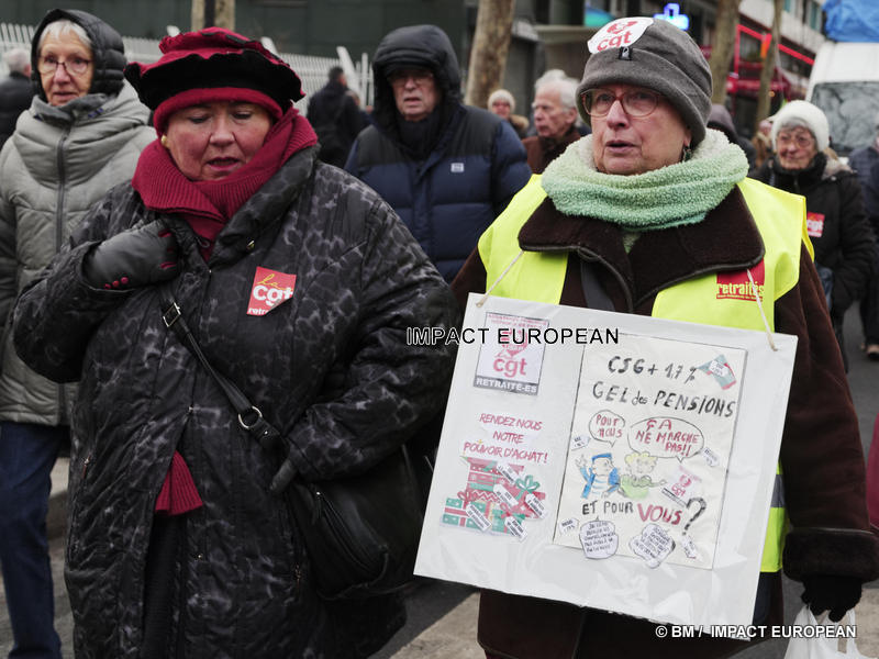 Manif pour la défense des retraites 07