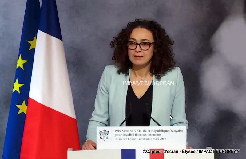 Leila SLIMANI - Prix Simone Veil de la République française pour l’égalité femmes – hommes