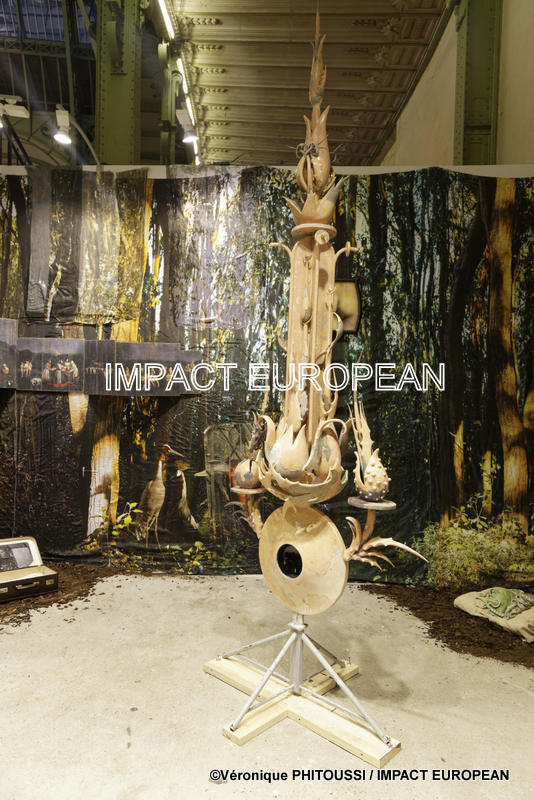 Nicola Costantino a exposé à à Art Fair Art Paris le 3 avril 2019, France