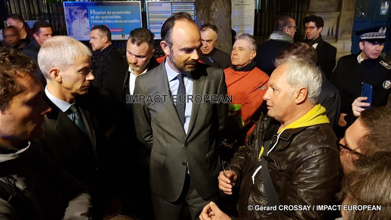 Le premier ministre Édouard Philippe