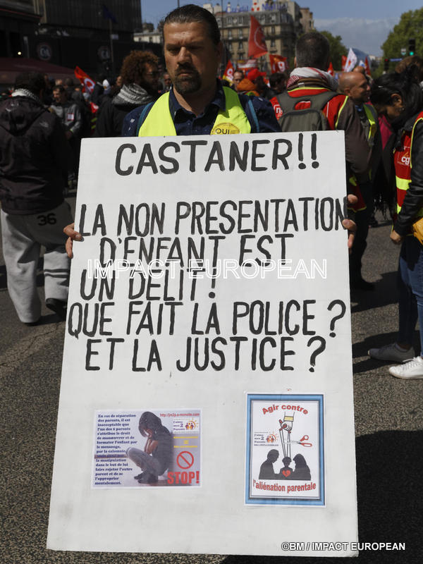 manif GJ montparnasse - italie 09