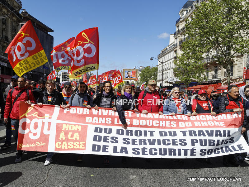 manif GJ montparnasse - italie 10