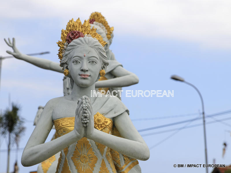 Gilimanuk, Bali, Indonésie.