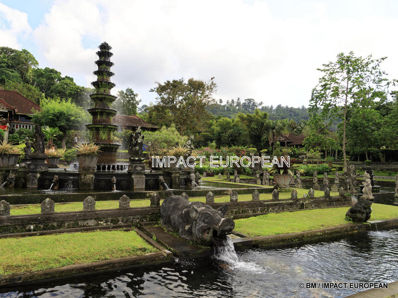 Tirta Gangga, Bali, Indonésie.
