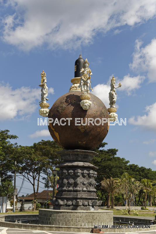 Patung Panca Dewata, Bali, Indonésie.