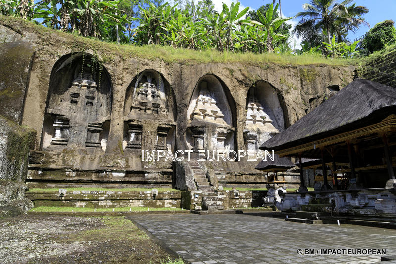 Pura Gunung Kawi, Bali, Indonésie.