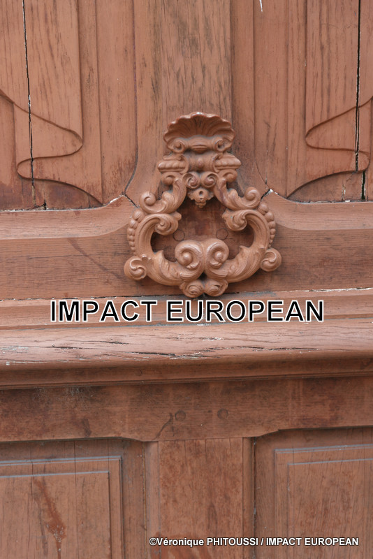 Porte de L'Hôtel Gouin pour les 500 ans de Re-naissance(s) à Tours