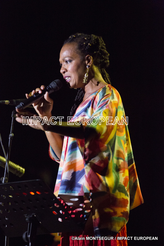 Lisa Simone en concert au Festival de l'Hospitalet