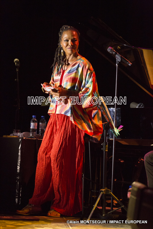 Lisa Simone en concert au Festival de l'Hospitalet