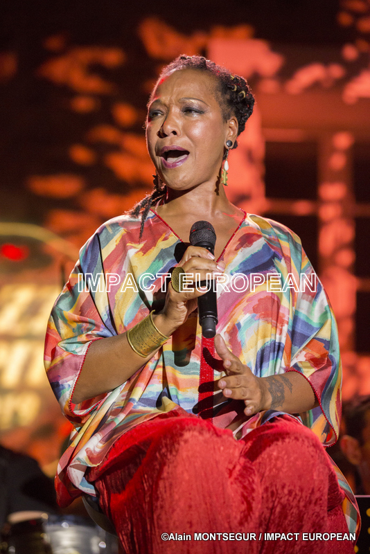 Lisa Simone en concert au Festival de l'Hospitalet