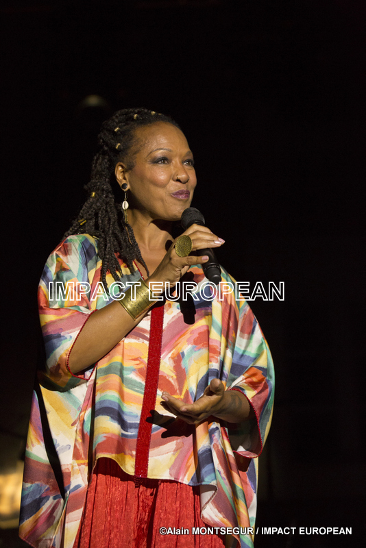 Lisa Simone en concert au Festival de l'Hospitalet