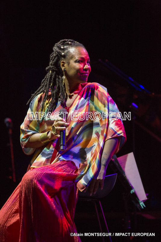 Lisa Simone en concert au Festival de l'Hospitalet