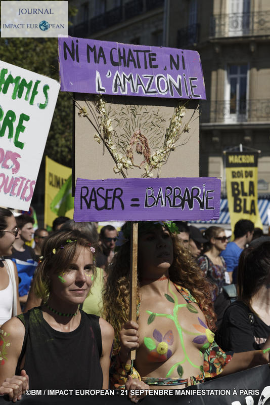 Manif climat justice et sociale 16