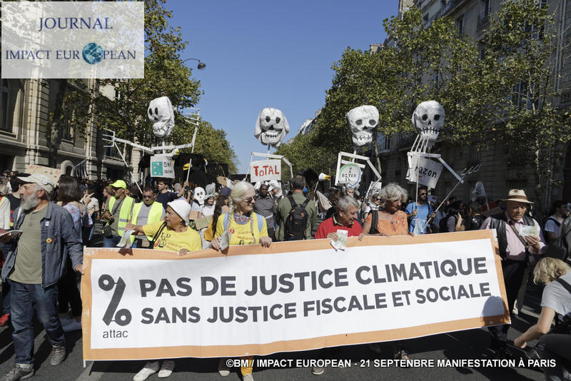Manif climat justice et sociale 17