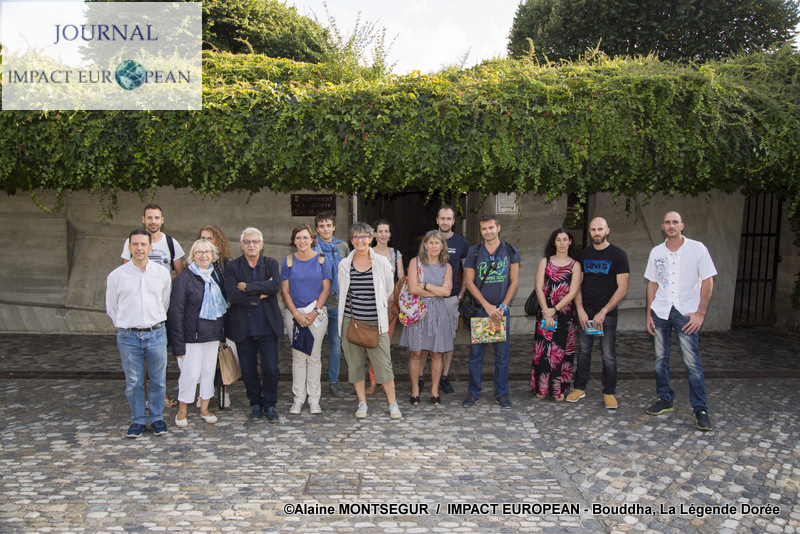 La photo du groupe qui a suivi le parcours de la résistance à Toulouse