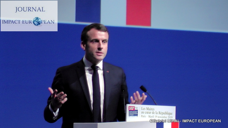Emmanuel Macron -102é Congrès des Maires de France