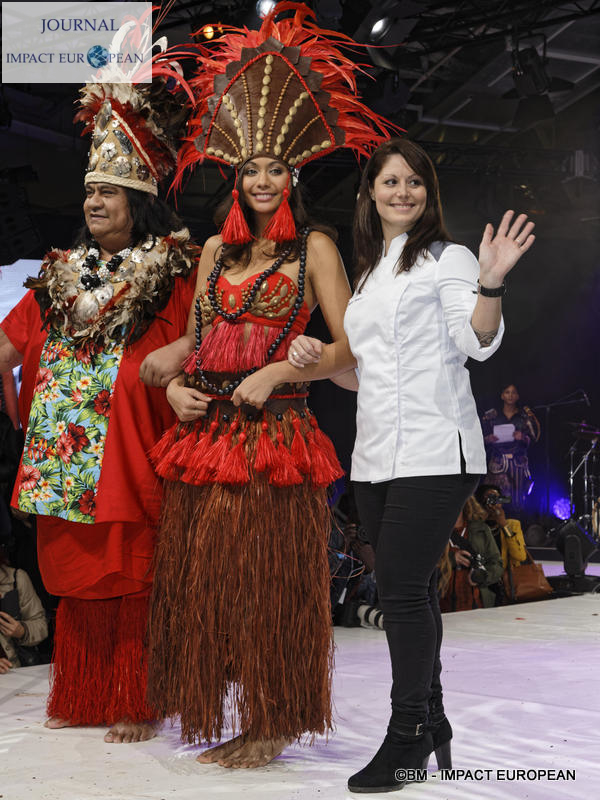 Vaimalama Chaves, Miss France 2019 _ Salon du Chocolat 2019