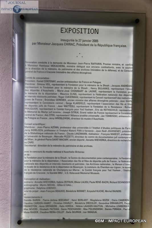 Camp d'extermination d'Auschwitz I(Pologne)