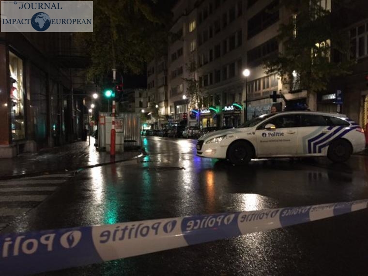 bruxelles, belgique, police 23 nov 15