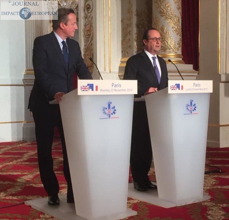 david cameron, hollande,