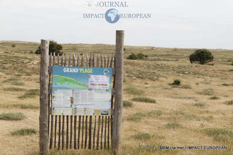 La Faute sur mer avant réouverture des plages