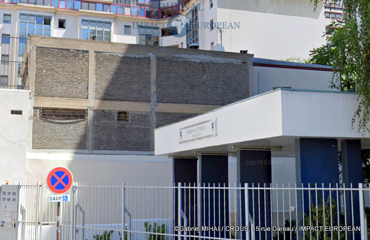 CROUS, 15 rue Dareau