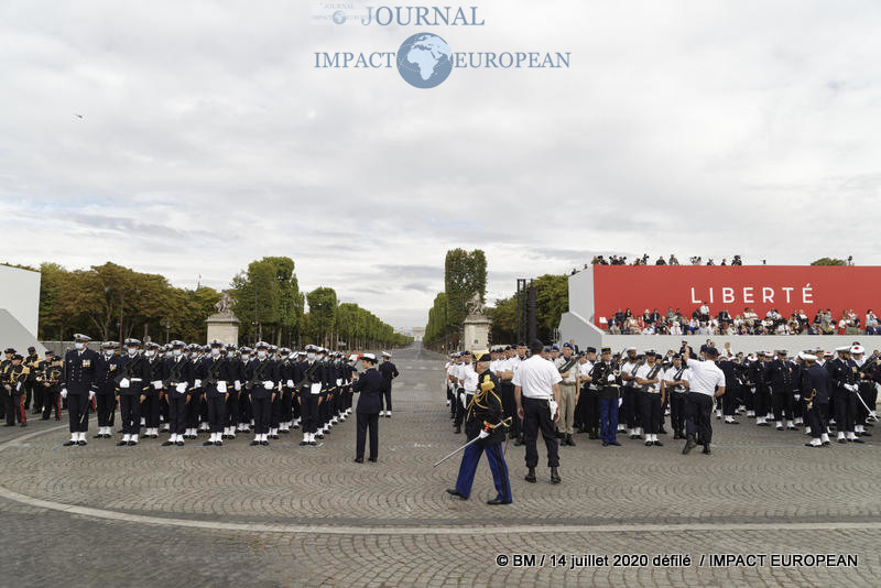 defile 14 juillet 2020 08