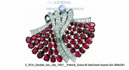VCA_Double_fan_clip_1937__Patrick_Gries © VanCleef & Arpels SA