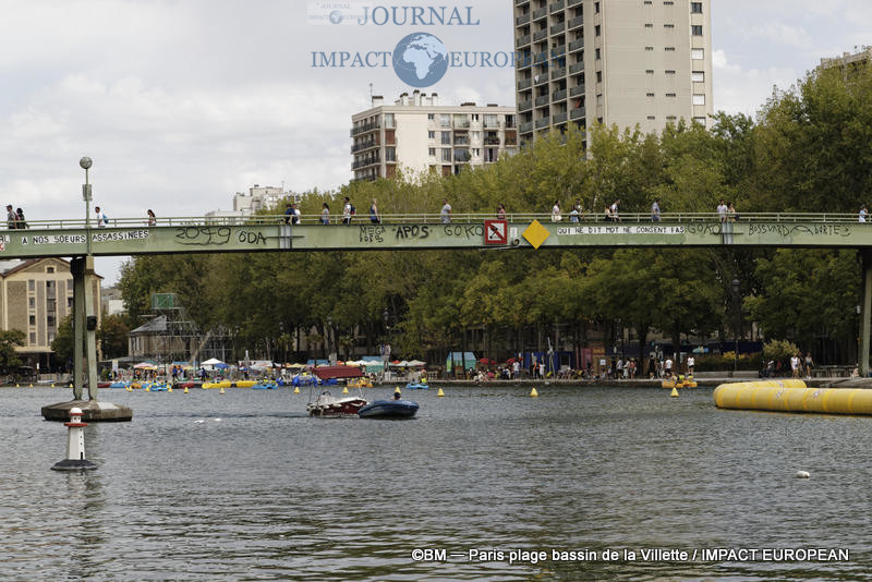 paris plage bassin de la villette 10