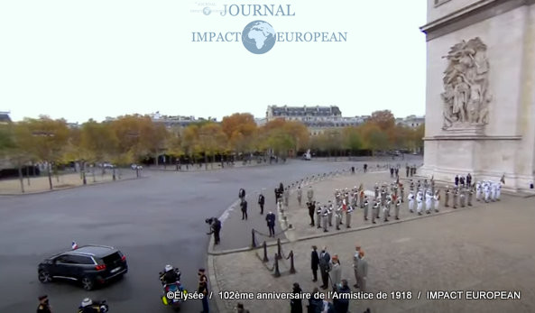 102ème anniversaire de l’Armistice de 1918 .