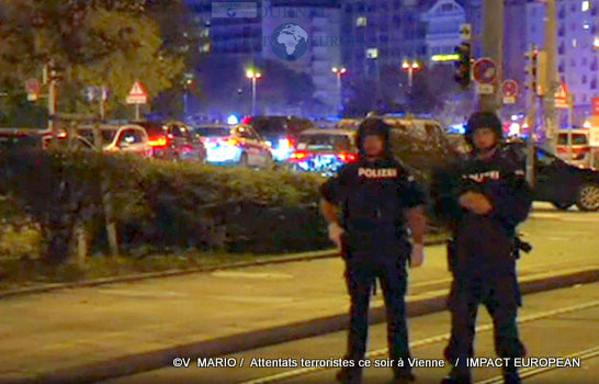 D'attentats terroristes ce soir à Vienne