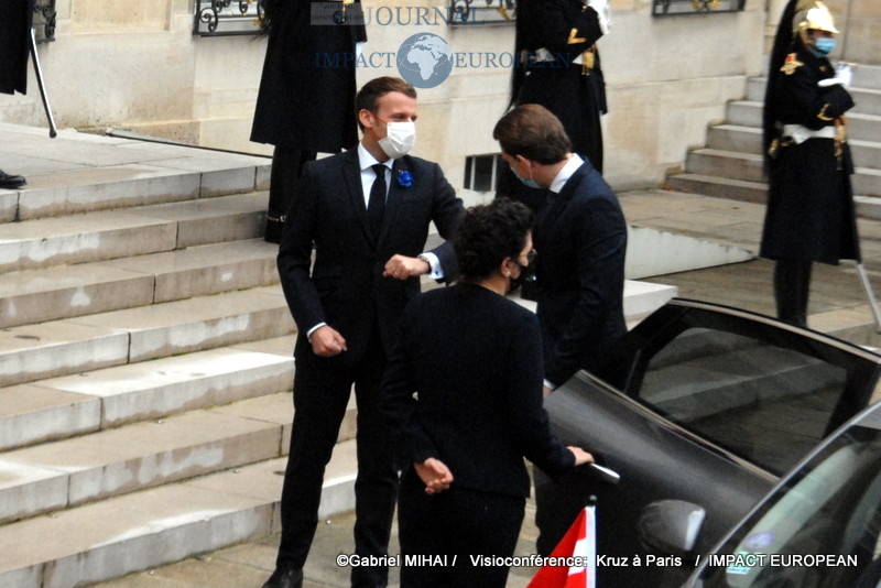 DSC_0008 MACRON et KURZ à Elysee