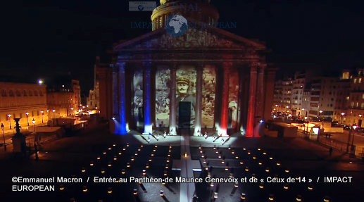 Entrée au Panthéon de Maurice Genevoix et de « Ceux de 14 » 01