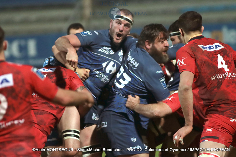 PRO D2: Colomiers - Oyonnax 21 Novembre 2020