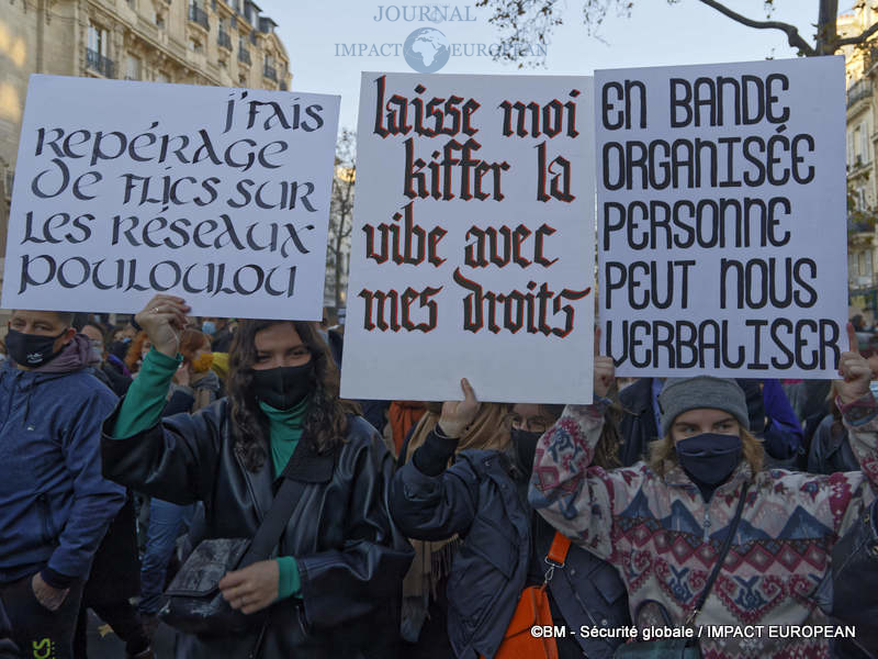 manif securite globale 43