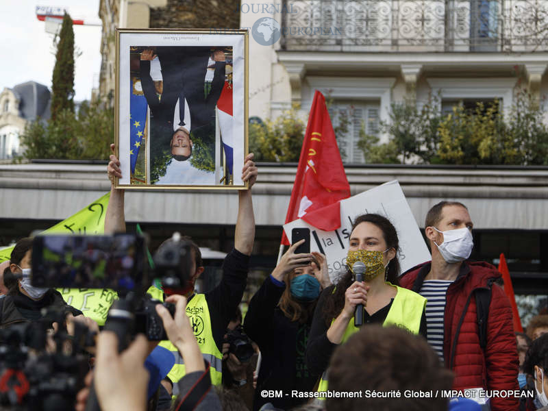 rassemblement sécurité globale 24