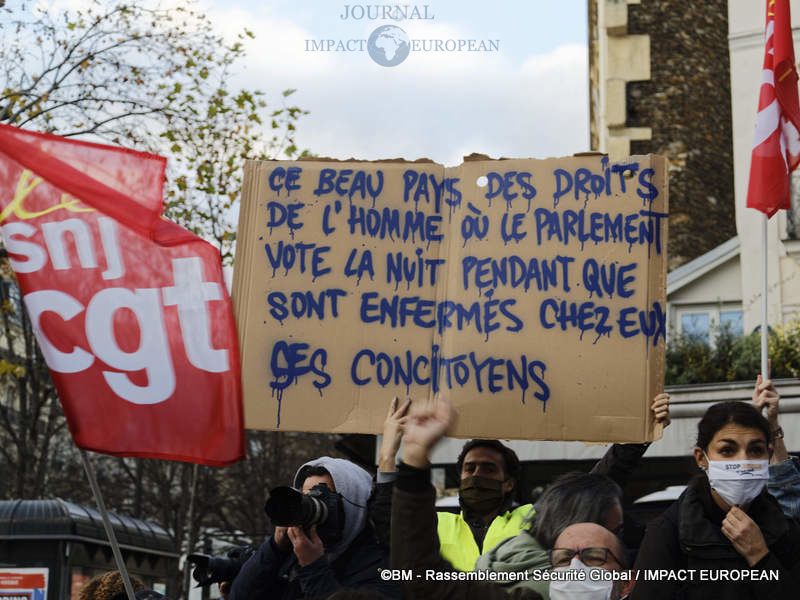 rassemblement sécurité globale 35