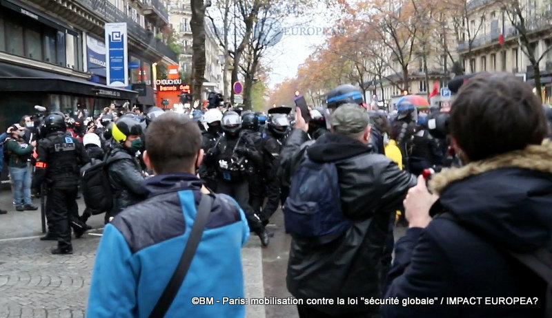 mobilisation contre la loi sécurité globale