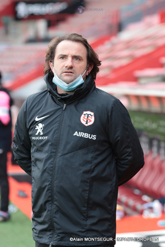 L'entraineur principal de Toulouse, Anthony Granja