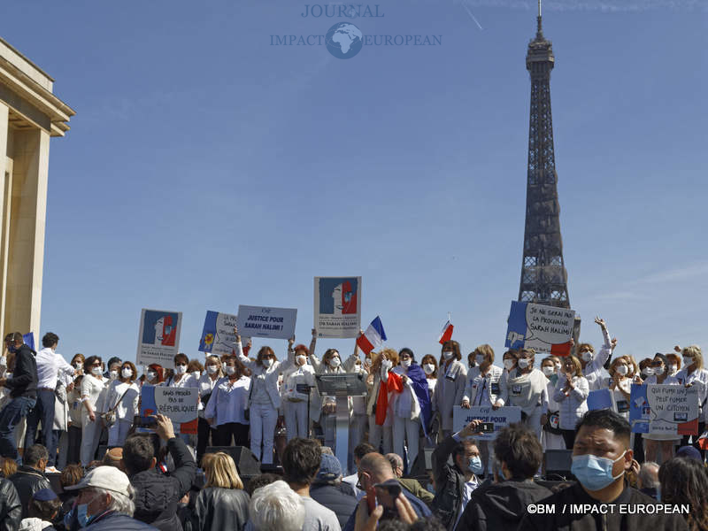 rassemblement sarah halimi 34