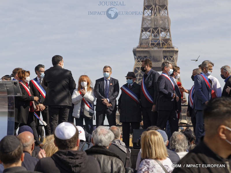 rassemblement sarah halimi 46