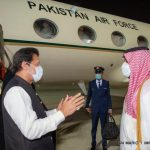 Le prince héritier Mohammed Bin Salman et Imran Khan