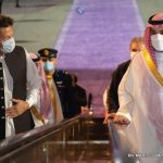 Le prince héritier Mohammed Bin Salman et Imran Khan